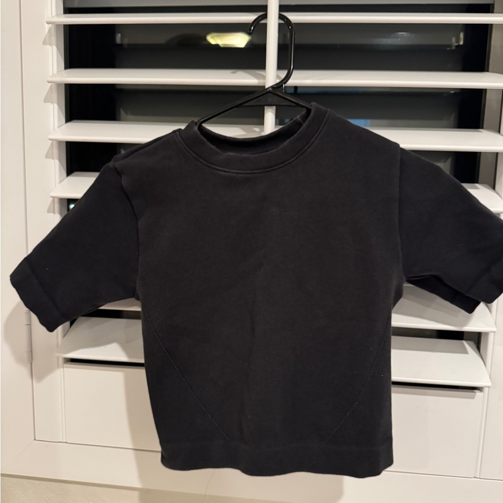 Everlane Black Short Sleeve Tee Boxy Fit